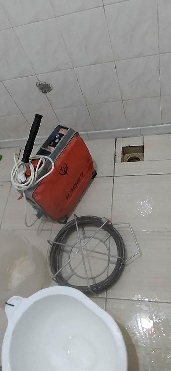 Gider süzgeci ve kanal hattı kontrolü