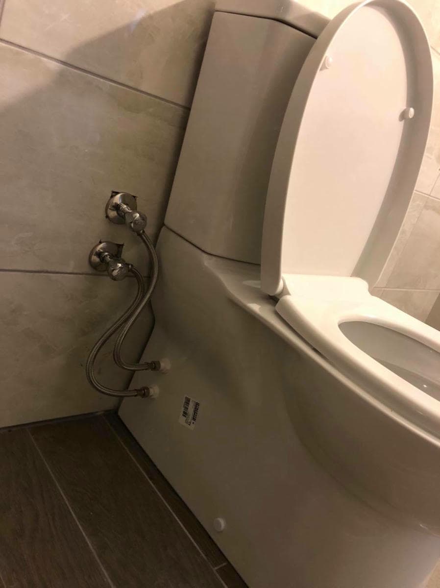 Banyo ve tesisat bağlantı alanı